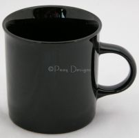 Epoch On the Go PIZAZZ Black Coffee Mug